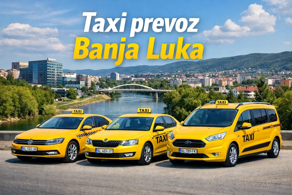 Taxi prevoz Banja Luka – 7 savjeta za sigurnu i udobnu vožnju